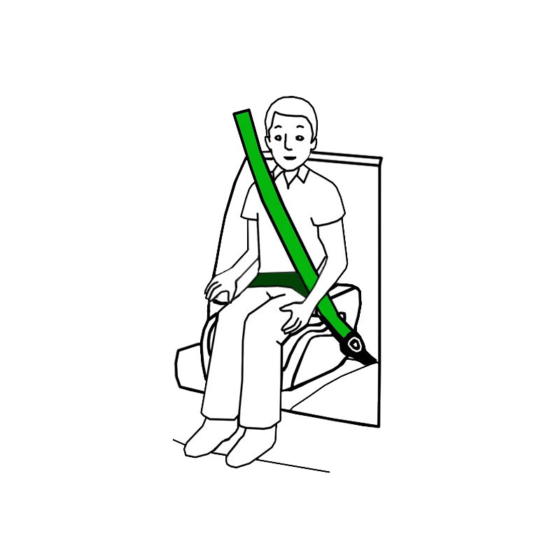 IWH rehausseur de siège auto Mario Plus, rouge, 126-150 cm, ECE R129